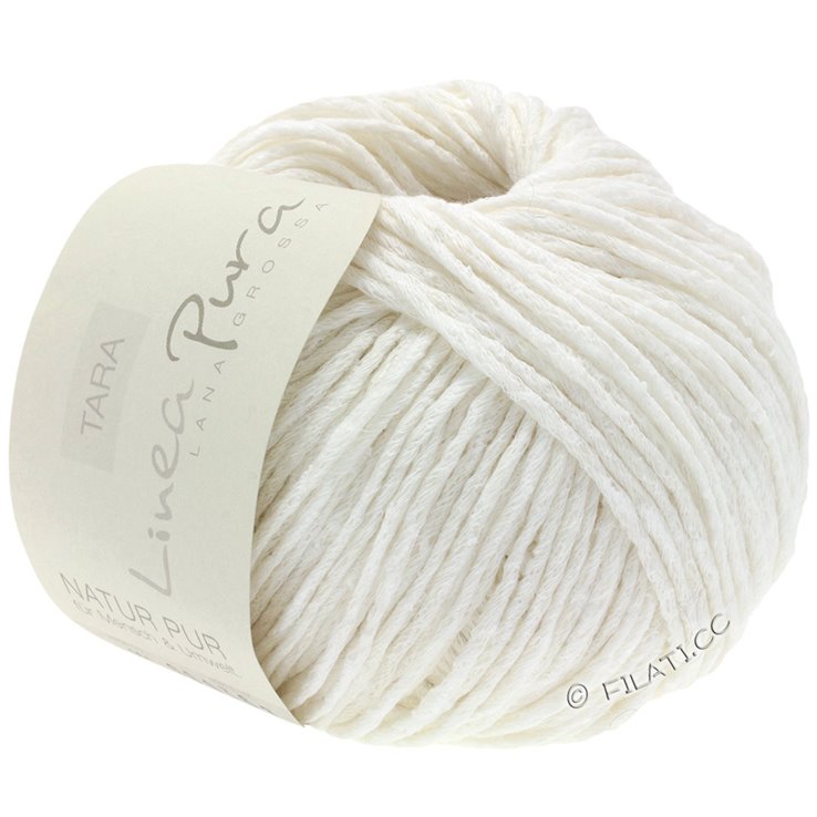 Lana Grossa TARA (Linea Pura) | 001-blanco
