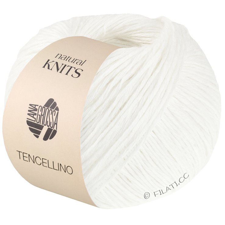 Lana Grossa TENCELLINO | 01-blanco