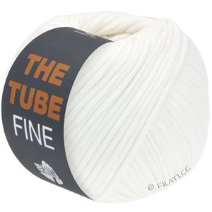 Lana Grossa THE TUBE FINE | 101-blanco