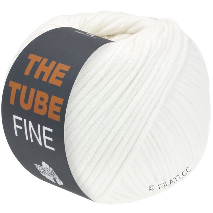 Lana Grossa THE TUBE FINE | 101-blanco