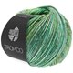 Lana Grossa TROPICO | 05-gris/blanco/verde turquesa/amarillo mostaza/oliva/caqui