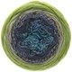 Lana Grossa TWISTED CASHMERINO | 810-verde lima/gris claro/azul oscuroro/turquesa