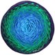 Lana Grossa TWISTED SUMMER SHADES | 1009-violeta/verde/azul azur/azul celeste