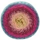 Lana Grossa TWISTED SUMMER SHADES | 1012-gris claro/gris oscuro/rosa vívida/burdeos/rosa/amarillo/marrón