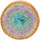 Lana Grossa TWISTED SUMMER SHADES | 1108-naranja/vainilla/lila/verde claro/turquesa