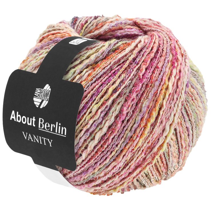 Lana Grossa VANITY (ABOUT BERLIN) | 01-rosa/lila/gris verde variopinto
