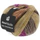 Lana Grossa MEILENWEIT 100g Yak Colorblock (ABOUT BERLIN) | 641-fucsia/beige rosado/herrumbre/amarillo/marrón oscuro/gris mezcla