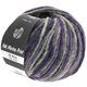 Lana Grossa YAK MERINO | 102-azul violeta/gris oscuro mezcla