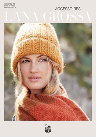 Lana Grossa Lana Grossa ACCESSOIRES No. 19 - Revista alemana + instrucciones en inglés