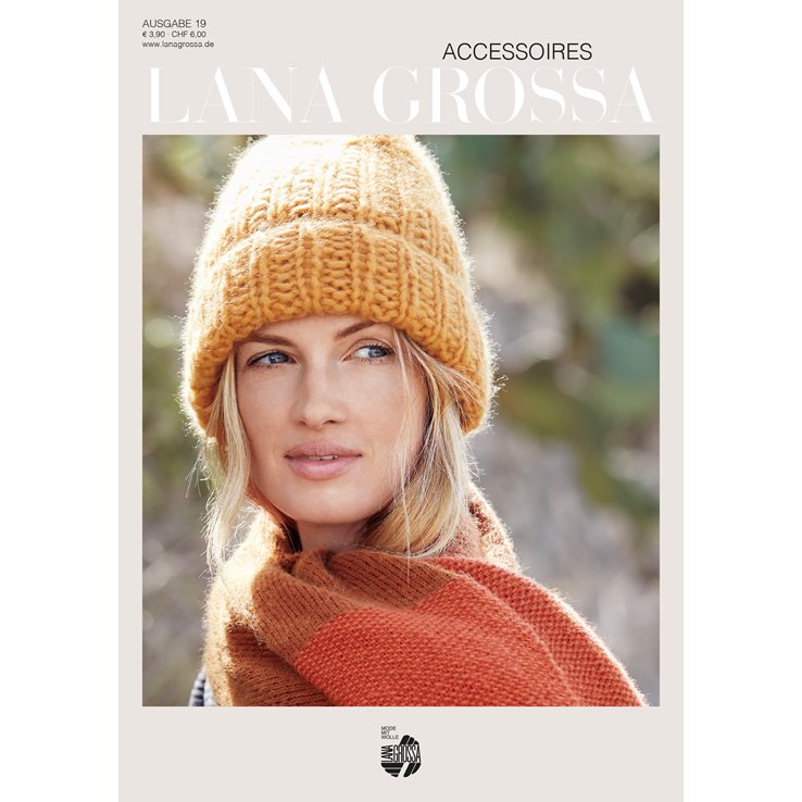 Lana Grossa ACCESSOIRES No. 19 - Revista alemana + instrucciones en inglés de Lana Grossa