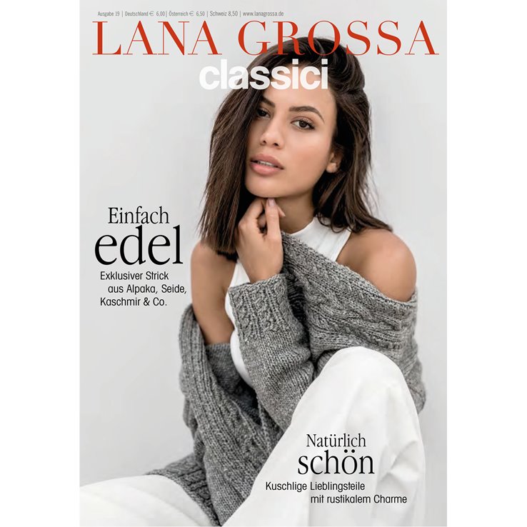 Lana Grossa CLASSICI No. 19 - Instrucciones en inglés