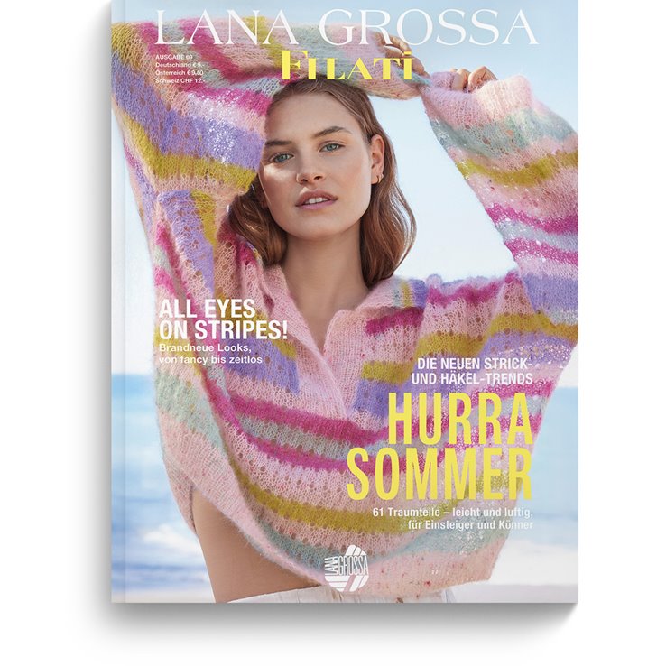 Lana Grossa FILATI No. 69 (Frühjahr/Sommer 2025) - Edición alemana
