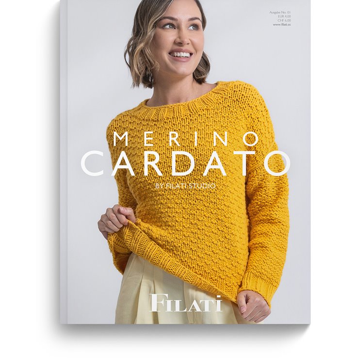 Merino Cardato No. 1 - Edición alemana de Lana Grossa
