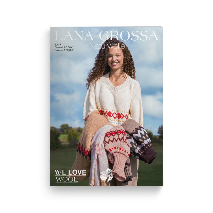 Lana Grossa LANDLUST NATURWOLLE LEPORELLO 2025 - Edición alemana