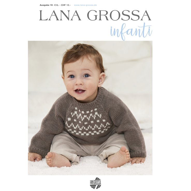 Lana Grossa INFANTI No. 19 - Revista alemana + instrucciones en francés