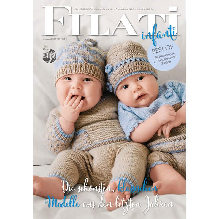 Lana Grossa FILATI INFANTI Best of - Magazine (DE) + Knitting instructions (EN)