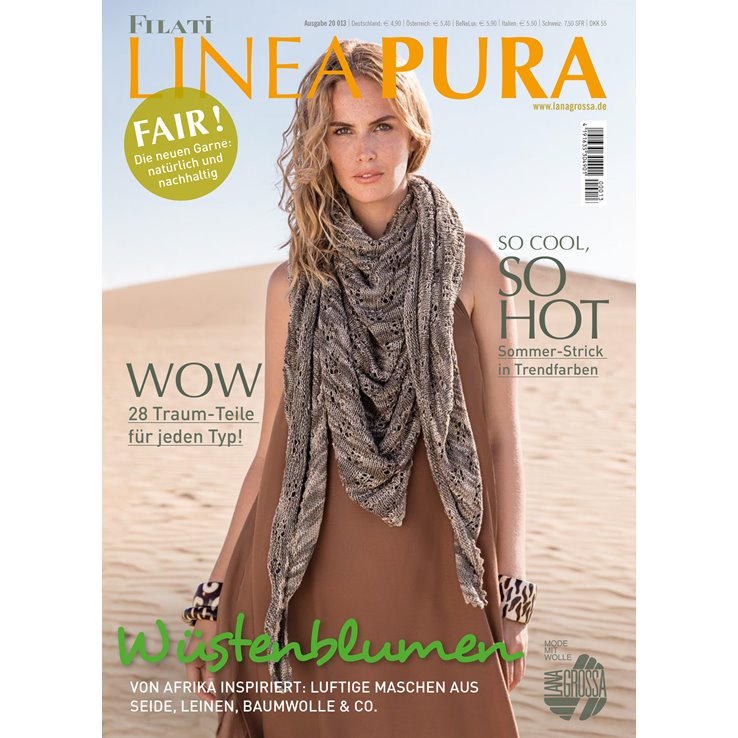 Lana Grossa LINEA PURA No. 13 - Instrucciones en inglés