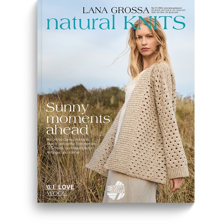 Natural Knits No. 1 - Edición alemana de Lana Grossa