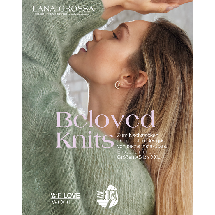Beloved Knits No. 1 - Revista alemana + instrucciones en francés de Lana Grossa