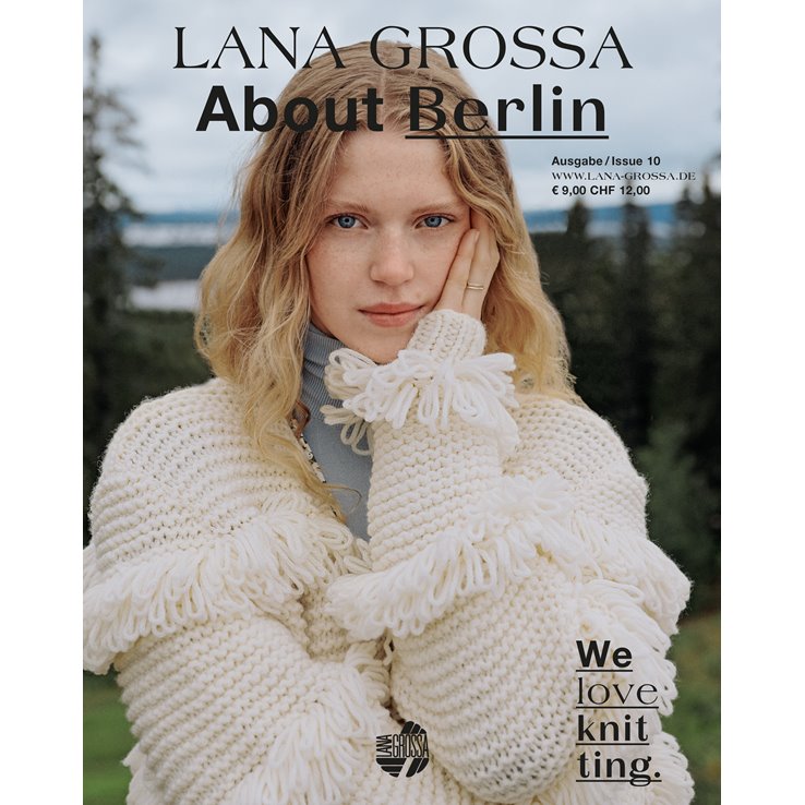 Lana Grossa ABOUT BERLIN No. 10 - Revista + instrucciones en alemán