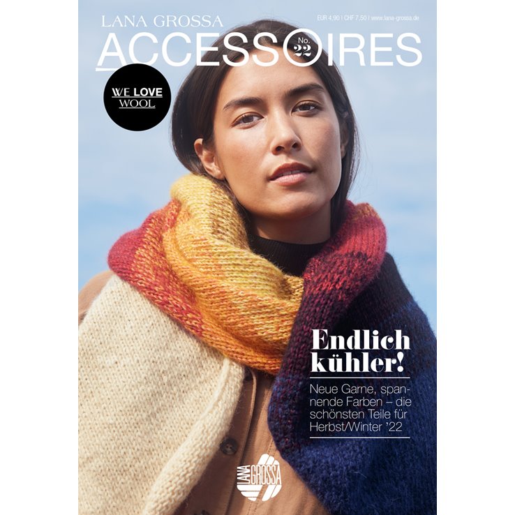 Lana Grossa Lana Grossa ACCESSOIRES No. 22 - Revista + instrucciones en alemán