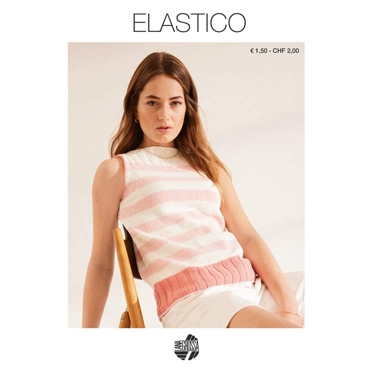 Lana Grossa ELASTICO Leporello - Revista + instrucciones en alemán