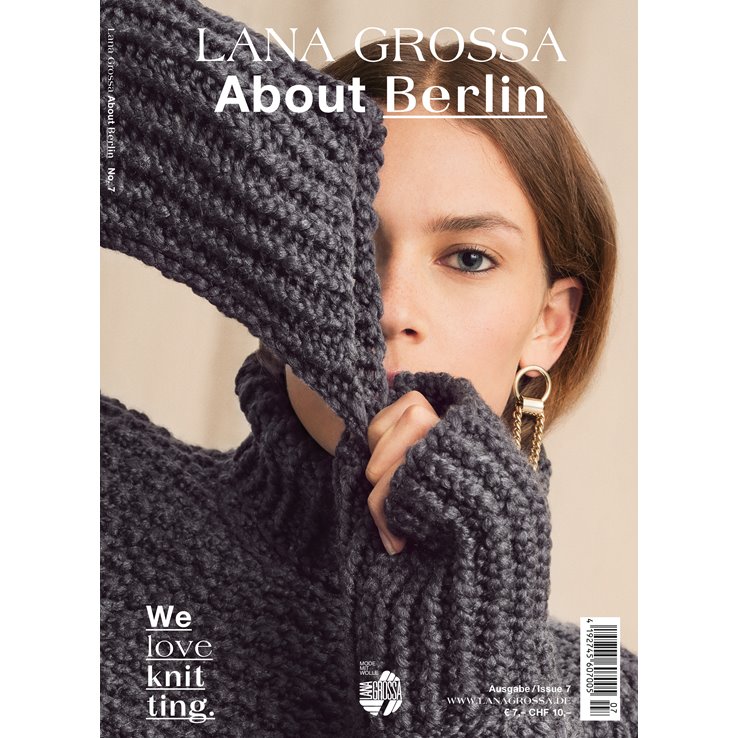 Lana Grossa ABOUT BERLIN No. 7 - Revista alemana + instrucciones en francés