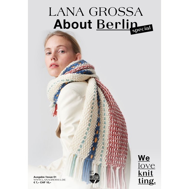 Lana Grossa ABOUT BERLIN SPECIAL No. 1 - Instrucciones en inglés