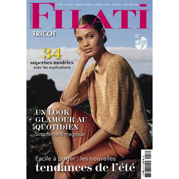 FILATI Tricot No. 18 (FR) - Revista + instrucciones en francés de Lana Grossa