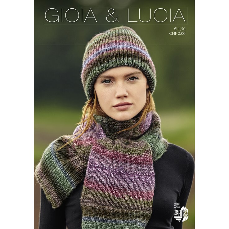 Lana Grossa GIOIA & LUCIA Flyer - Revista alemana + instrucciones en inglés (EN)
