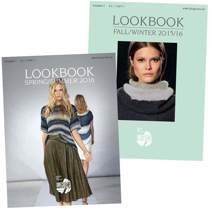 LOOKBOOK No. 2 + 3 - Edición en inglés de Lana Grossa