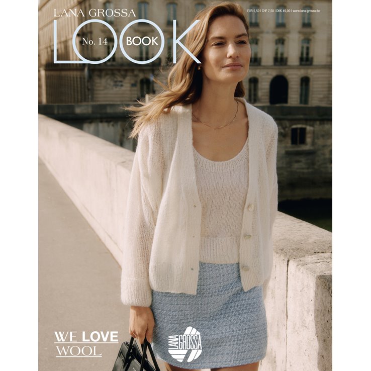 LOOKBOOK No. 14 - Revista alemana + instrucciones en francés de Lana Grossa