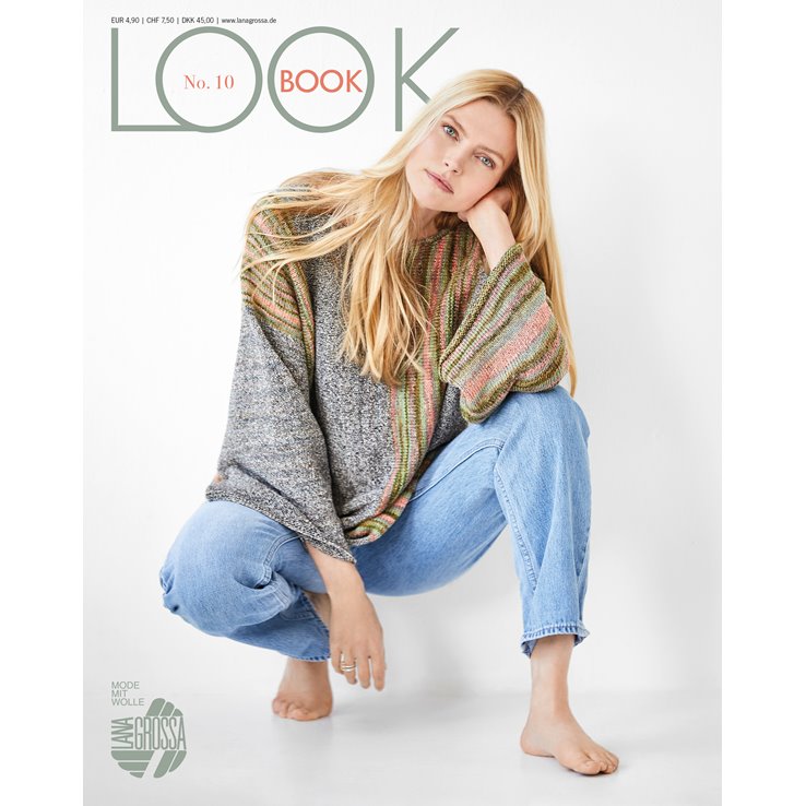 Lana Grossa LOOKBOOK No. 10 - Revista alemana + instrucciones en francés