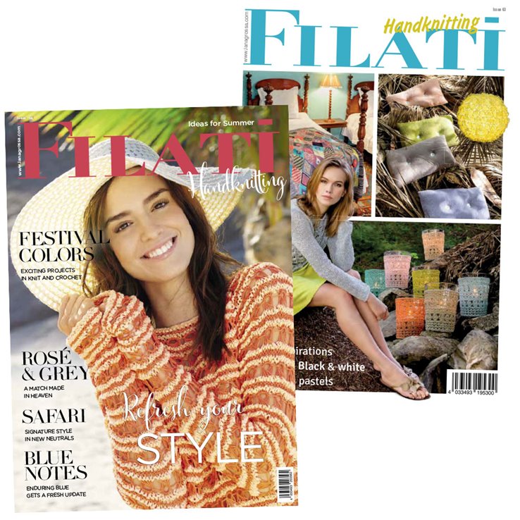 Lana Grossa FILATI Handknitting No. 63+64 - Versión inglesa