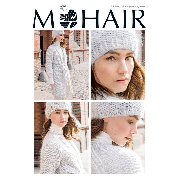 Lana Grossa MOHAIR Booklet - Magazine (DE) + Explications (FR)