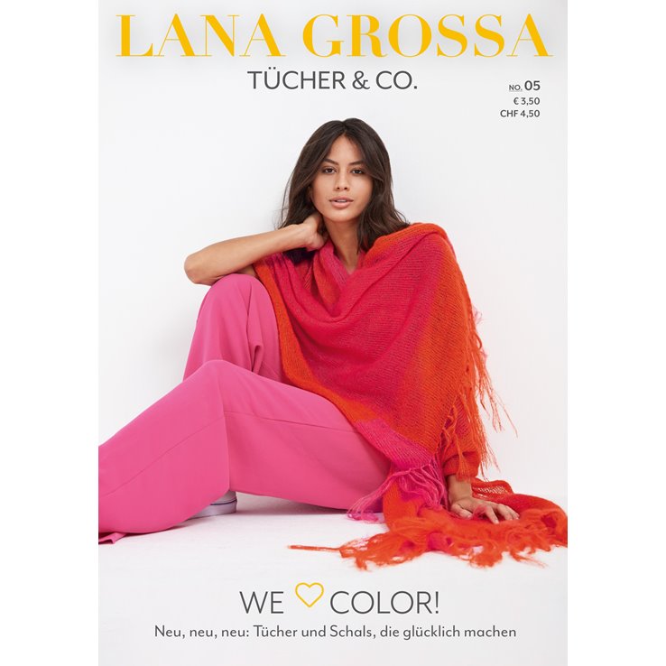 Lana Grossa Tücher & Co. No. 5 - Instrucciones en inglés