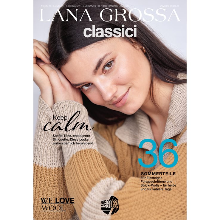 Lana Grossa Classici No. 22 - Revista + instrucciones en alemán