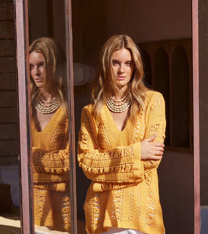 Lana Grossa HÄKELTUNIKA Ecopuno