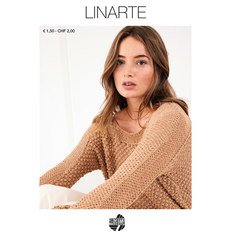 Lana Grossa LINARTE Leporello - Revista + instrucciones en alemán