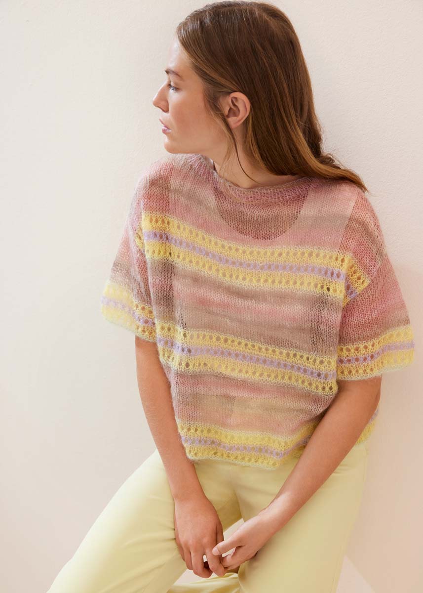 Lana Grossa LOOKBOOK No. 18 - Revista alemana + instrucciones en francés