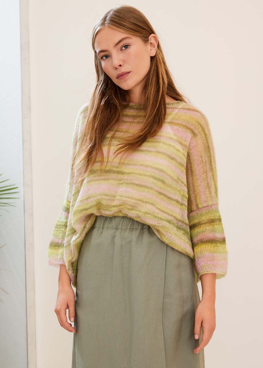 Lana Grossa LOOKBOOK No. 18 - Revista alemana + instrucciones en francés