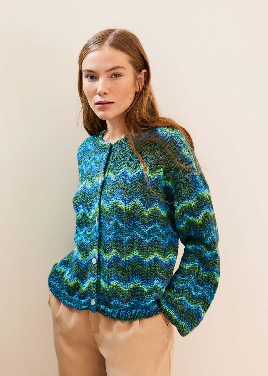 Lana Grossa LOOKBOOK No. 18 - Revista alemana + instrucciones en francés