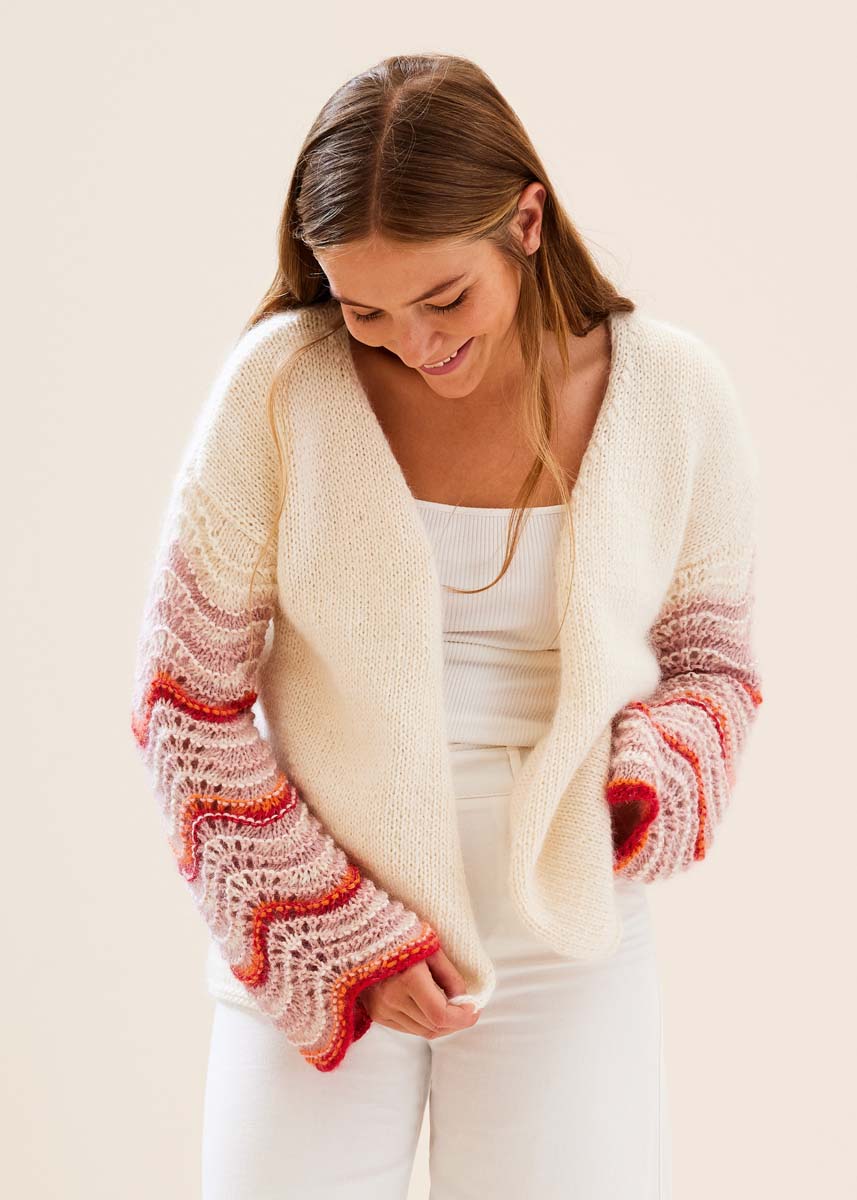 Lana Grossa LOOKBOOK No. 18 - Revista alemana + instrucciones en francés