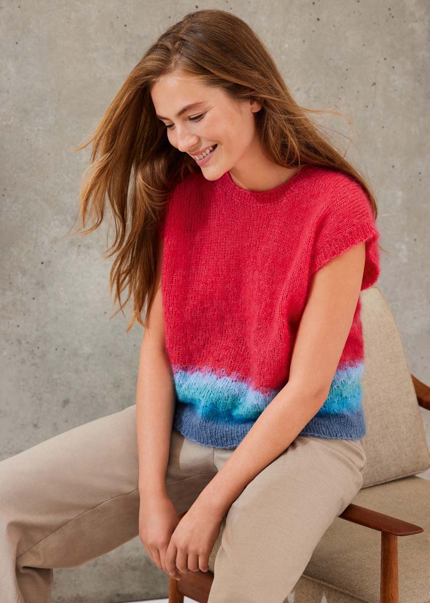 Lana Grossa LOOKBOOK No. 18 - Revista alemana + instrucciones en francés