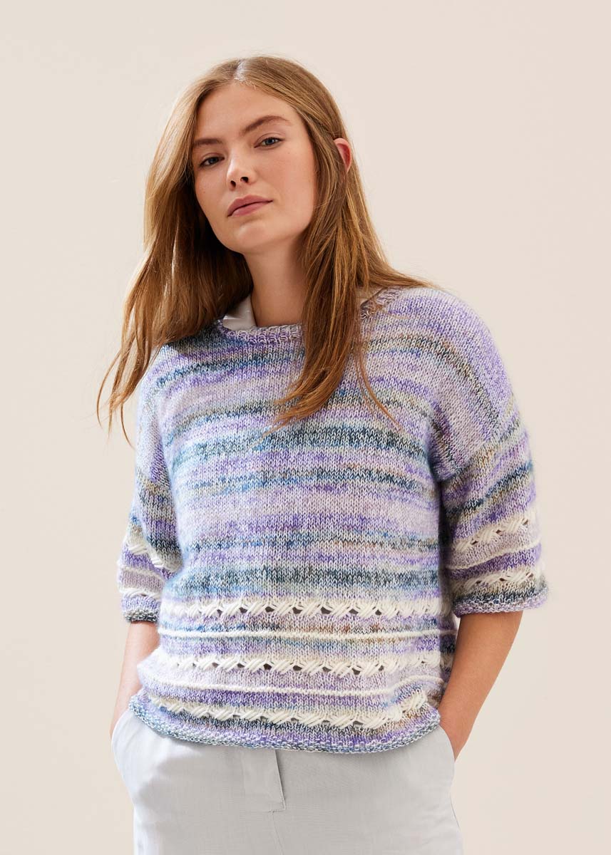 Lana Grossa LOOKBOOK No. 18 - Revista alemana + instrucciones en francés