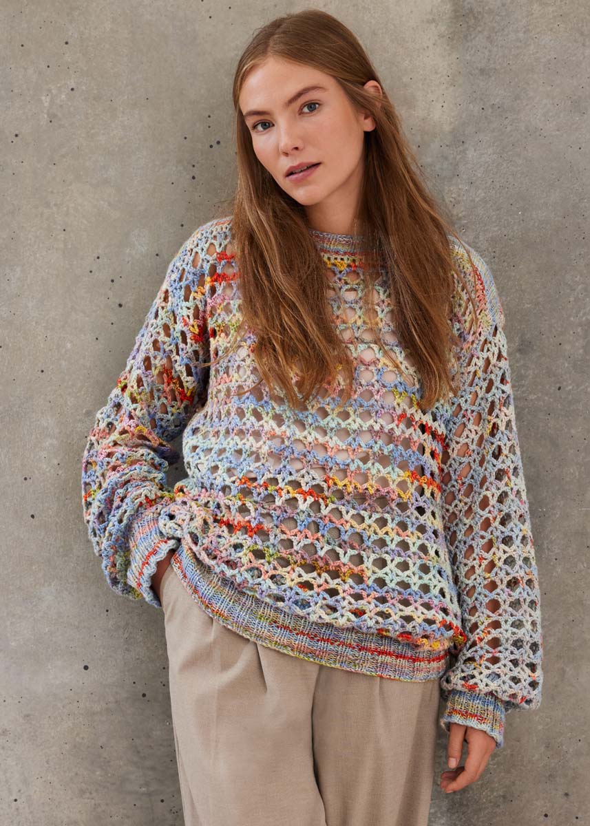 Lana Grossa LOOKBOOK No. 18 - Revista alemana + instrucciones en francés