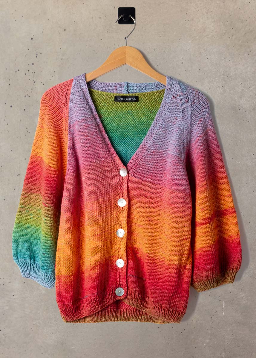 Lana Grossa LOOKBOOK No. 18 - Revista alemana + instrucciones en francés