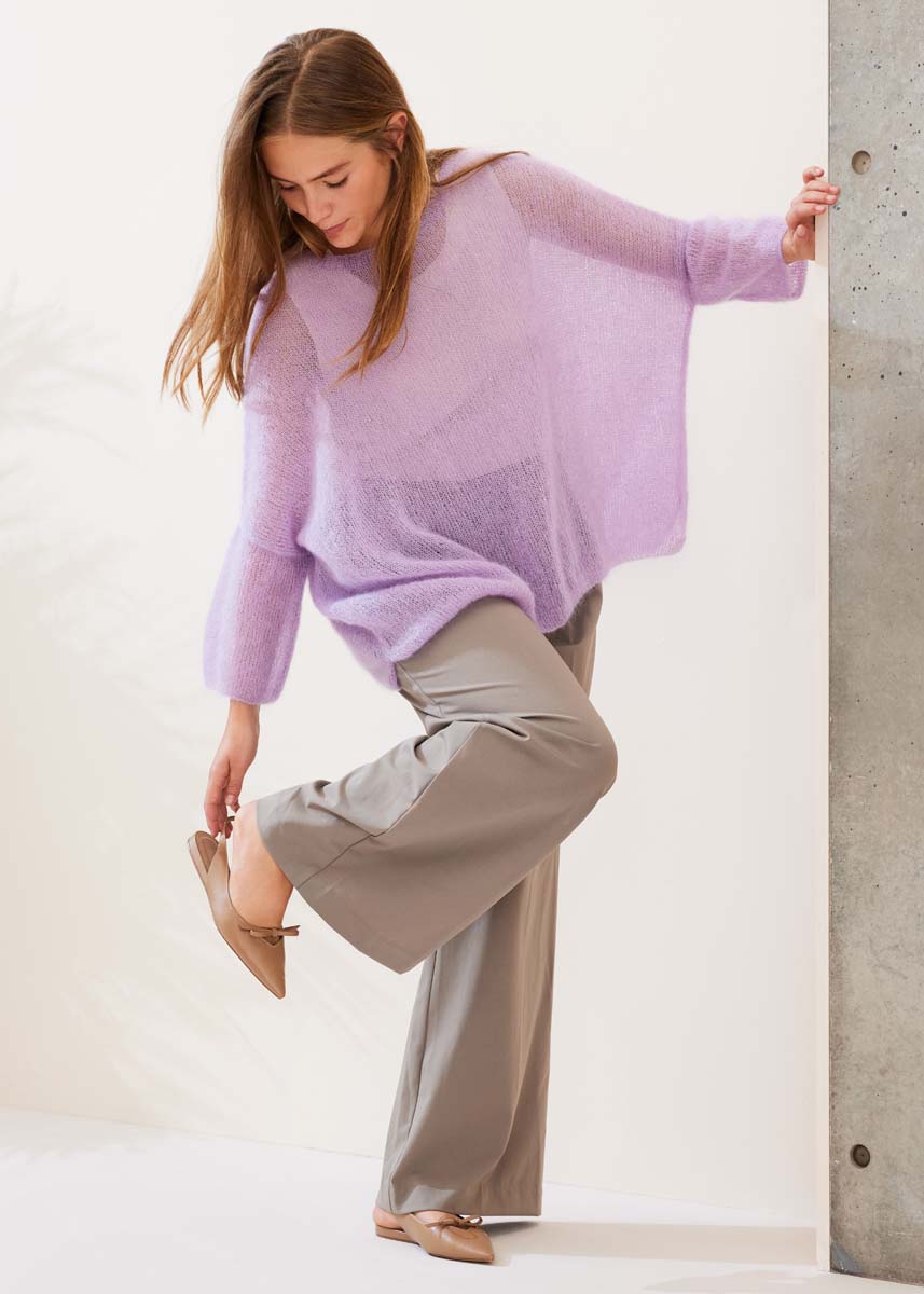 Lana Grossa LOOKBOOK No. 18 - Revista alemana + instrucciones en francés