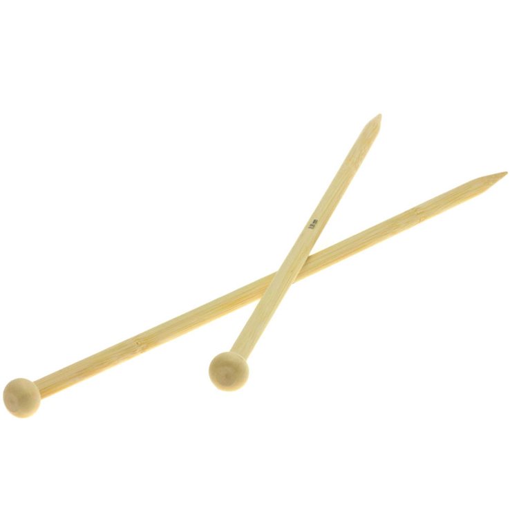 Lana Grossa Agujas de tricotar bambú No. 8.0