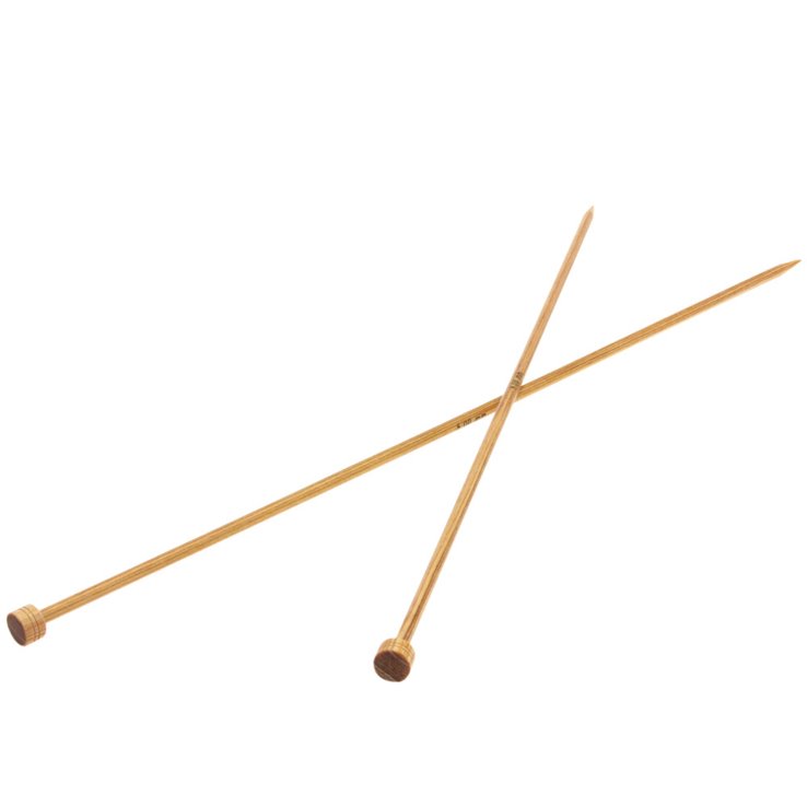 Lana Grossa Agujas de tricotar diseño de madera Natur No. 5.0